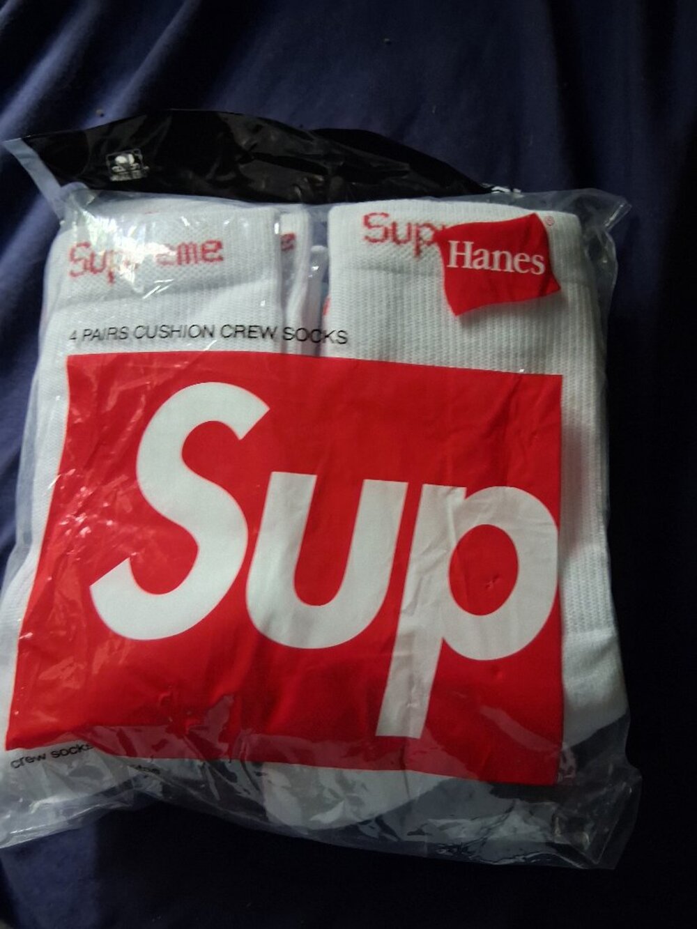 supreme socks 4 pack